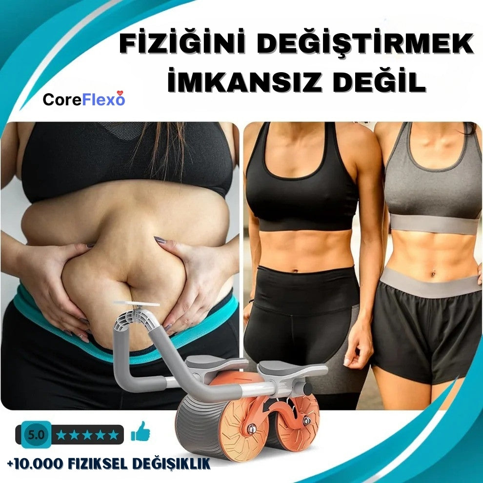 CoreFlex Power Roller Dirsek Destekli Karın Kas Rulo